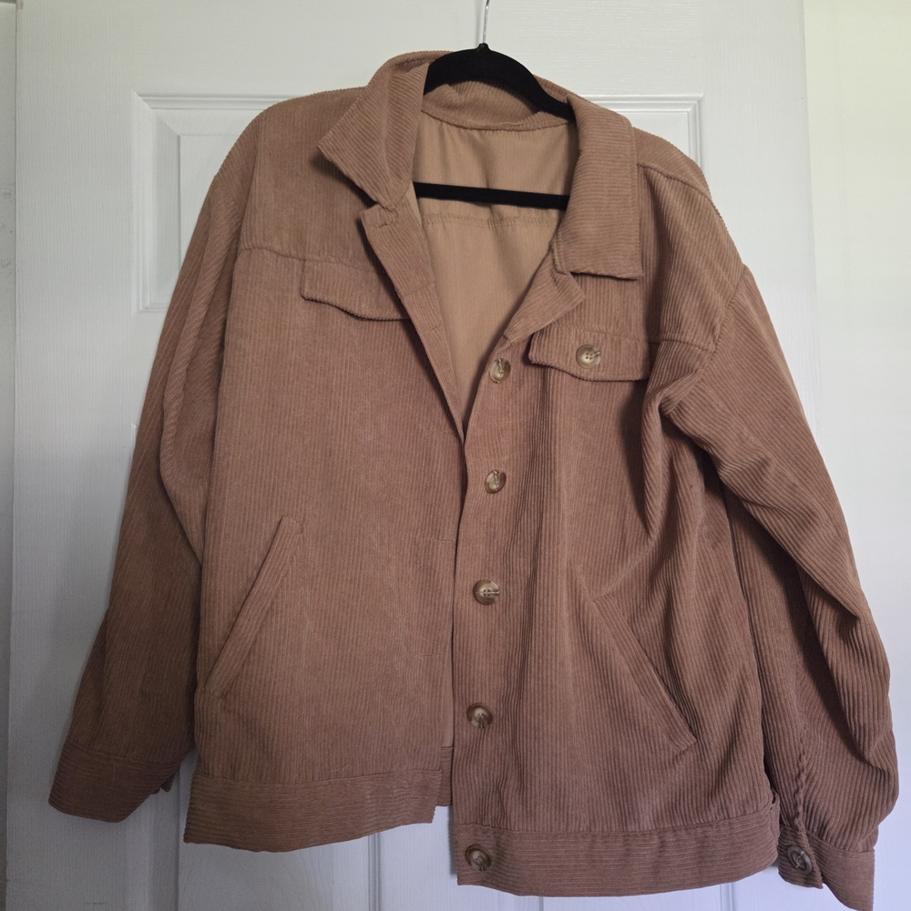 Tan Corduroy Jacket